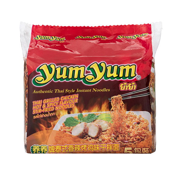 養(yǎng)養(yǎng)牌泰式香辣烤雞味干拌面（方便面）350克